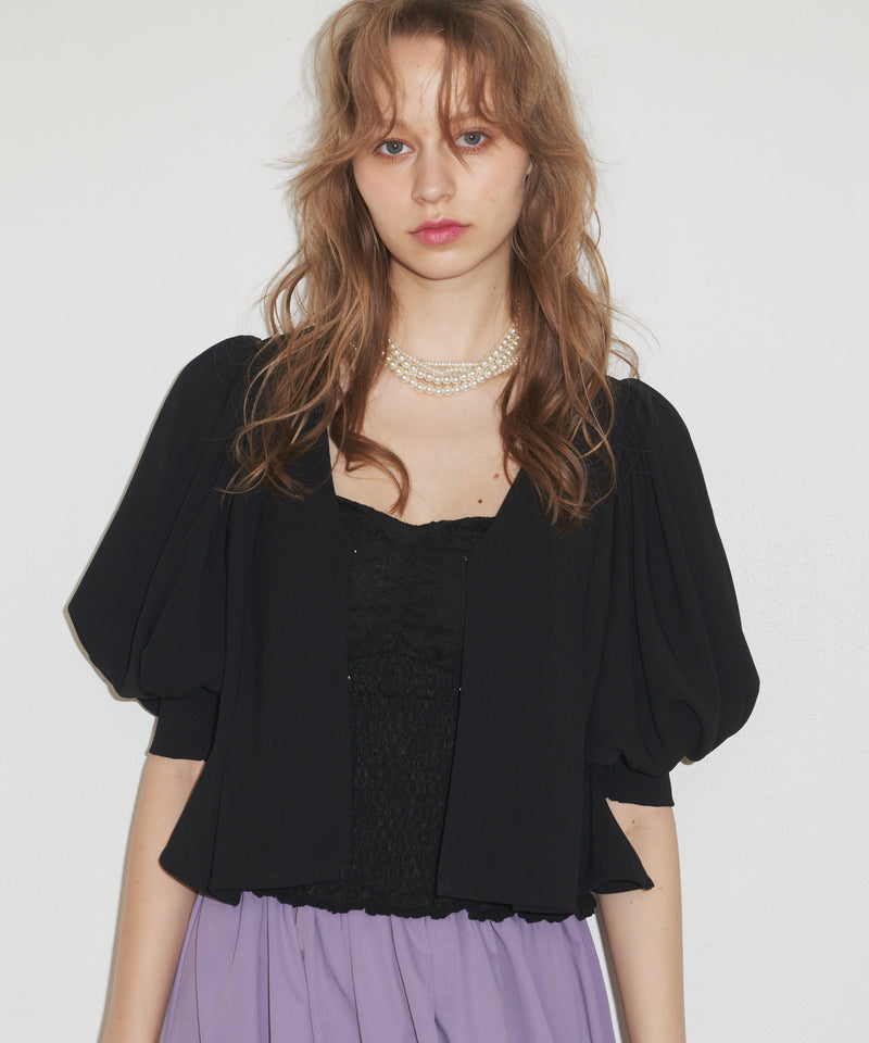 総レースパッド付き2wayベアトップ