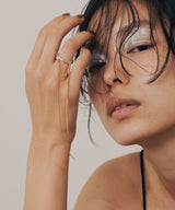 【loni】Creek long chain earcuff ring