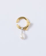 【loni】Bud 2way pearl ear cuff ring